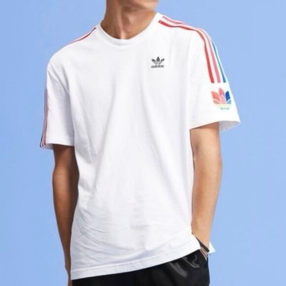 adidas | Shirts | Adicolor 3d Trefoil 3stripes Tee Sz XXL Mens - Picture 2 of 8